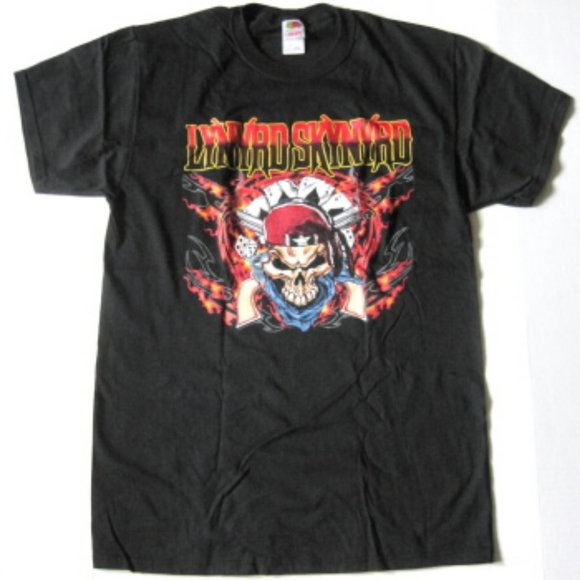 Lynyrd Skynyrd Skull Rock New T-shirt (L) - Picture 2 of 2